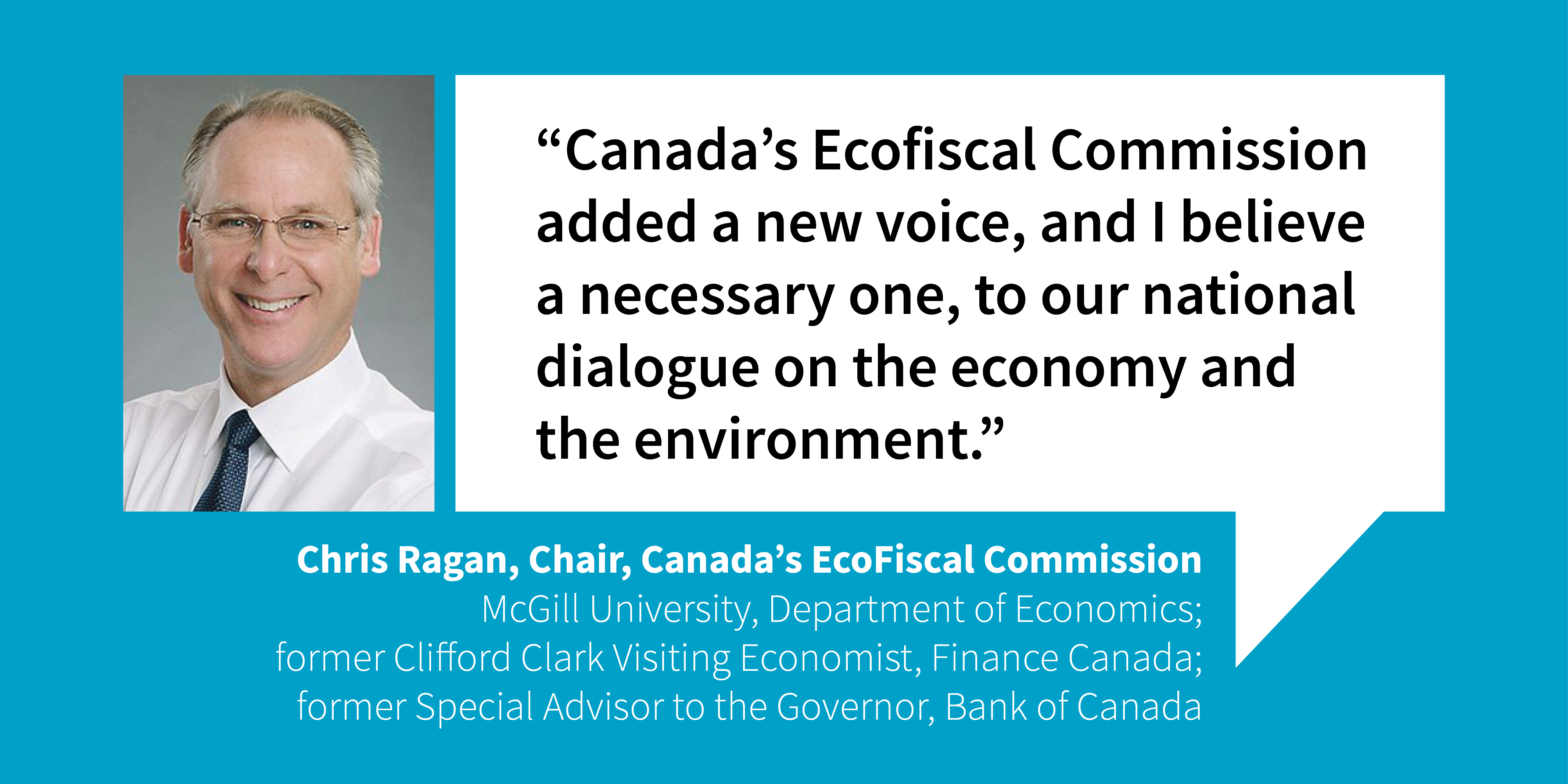 Chris Ragan - Chair Letter - Ecofiscal Commission - Annual Report 2015