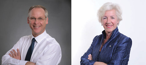 photo of Chris Ragan and Annette Verschuren for oped called How carbon pricing will drive Canadians to save