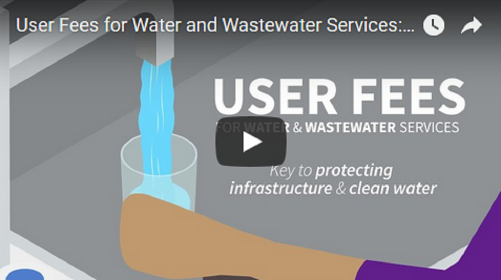 User Fees for Water and Wastewater Services